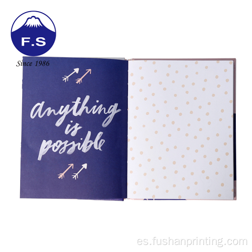 Revista personalizada Dairy A5 Planner Notebook